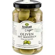 Alnatura, Olives aux amandes