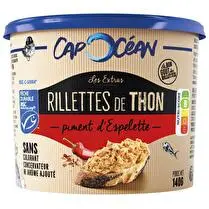 Cap océan, Rillettes incroyables de thon piment d'Espelette