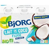 Bjorg, Lait de coco fluide bio