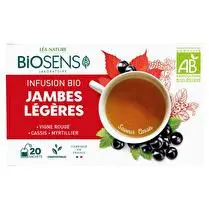 Biosens, Infusions Bio  Jambes légères