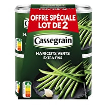 Cassegrain, Haricots verts Extra fins sélection