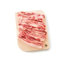 Votre boucher propose, Porc local : Poitrine avec os