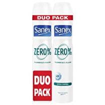 SANEX Déodorant zéro  Extra effect  - 2 x 200 ml