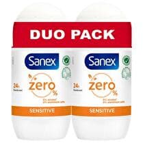 SANEX Déodorant zéro Sensitive unisex