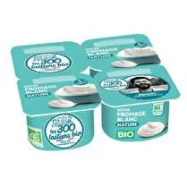 Les 300 laitiers bio, Fromage blanc nature