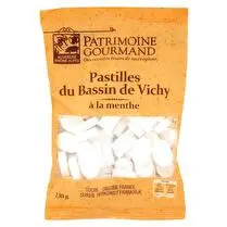 Patrimoine gourmand, PASTILLE VICHY MENTHE