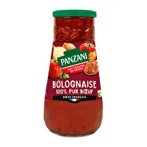 Panzani, Sauce bolognaise pur boeuf