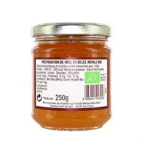 La ruche aux délices, Miel et gelée royale bio pot en verre
