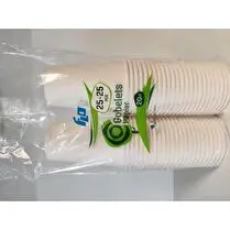 Flo, Gobelets carton blanc 20cl  (30x2x25)
