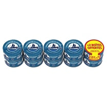 Petit navire, Thon au naturel - 8 + 2 offertes, démarche réponsable