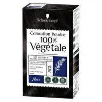 Schwarzkopf, Coloration poudre 100% végétale  Noir