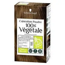 Schwarzkopf, Coloration poudre 100% végétale Châtain - x1