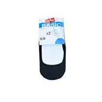 Influx, Protège Pied x 2 Coton élasthanne coloris Noir, taille 39/41