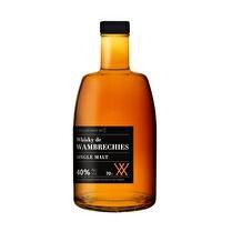 DISTILLERIE DE WAMBRECHIES Whisky français Single Malt 3 ans 40%
