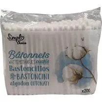 Le moins cher, Batonnets ouatés papier