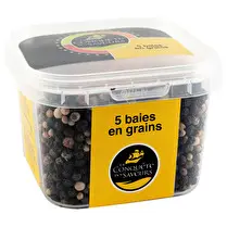 La conquête des saveurs, poivre 5 baies 75g