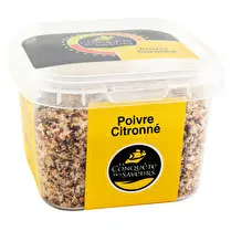 La conquête des saveurs, poivre citronné 70g