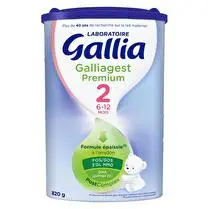 Laboratoire Gallia, Lait poudre 2eme age galliagest premium de 6 a 12 mois gallia