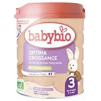 BABY BIO, Lait de croissance poudre Optima 10 mois à 3 ans