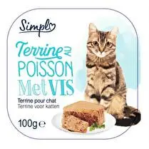 Le moins cher, Barquette pâtée chat poisson