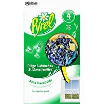 PYREL Pièges stickers mouches iris