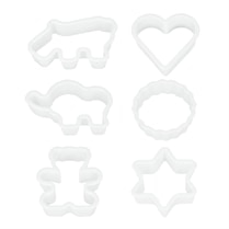 Metaltex, Emporte-pièces plastique motifs assortis x6