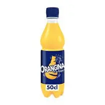 Orangina, Boisson gazeuse à l'orange et sa pulpe
