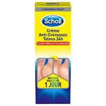Scholl, Crème anti-crevasses talons 24h