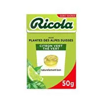 Ricola, Ricola citron vert thé vert