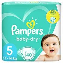 PAMPERS Couches intégral geant t5
