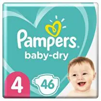 Pampers, Couches intégral geant t4