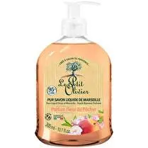Le petit olivier, Pur savon liquide de Marseille parfum fleur de pêcher