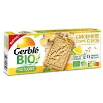 Gerblé, Sablé citron gingembre bio