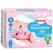 Cora, Couches taille 2
