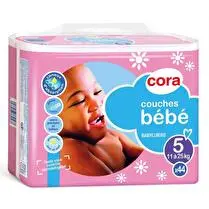 Cora, Couches baby T5 géant