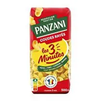 Panzani, Les 3 minutes Coudes rayés cuisson rapide