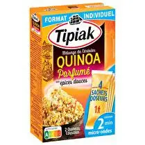 Tipiak, Quinoa parfumé 4X 60g