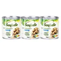 Bonduelle, Champignons mini sans sulfite sans additif et sans conservateur 1/4