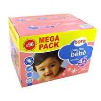 Cora, Couches baby T4+ mega pack
