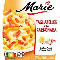 Marie, Tagliatelles à la carbonara