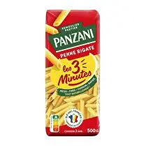Panzani, Les 3 minutes Penne rigate cuisson rapide
