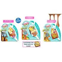 GIOCHI PREZIOSI, Set création de food miniature Avec slime inclus pour customiser tes créations