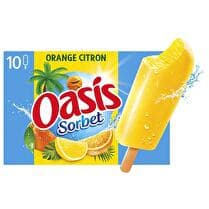OASIS 10 bâtonnets à l'eau Citron Orange