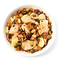 Votre poissonnier propose, Tajine de saumon