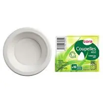 Cora, Coupelles compostable 40cl