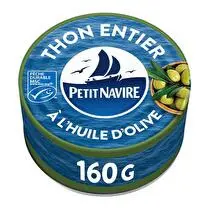 Petit navire, Thon entier à l'huile  d'olive msc