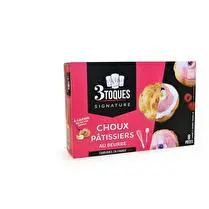 3 toques, Étui de 8 choux pâtissiers au beurre