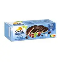 Gerblé, Génoise choco framboise sans sucres