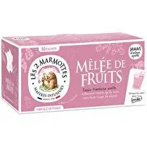 Les 2 marmottes, Infusion délice fruité x25