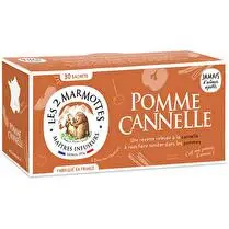 Les 2 marmottes, Infusion pomme cannelle x25